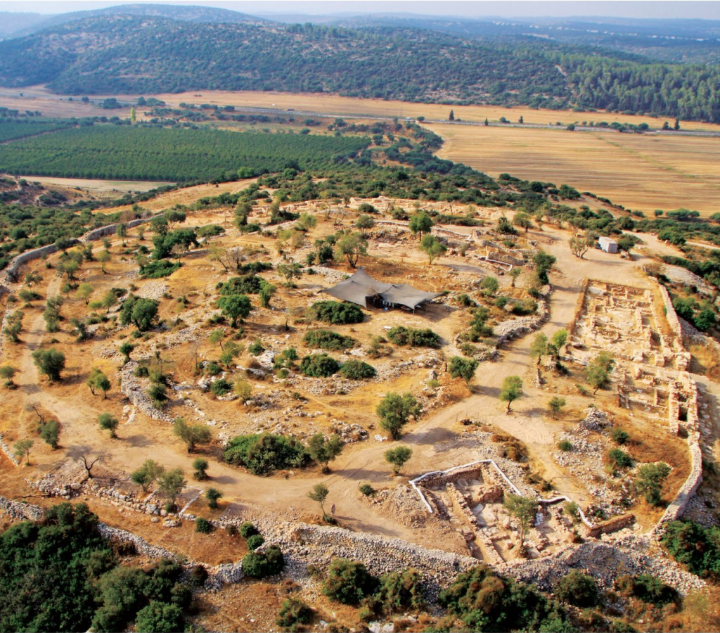 Khirbet Qaiyafa, potentially the site known as Shaaraim